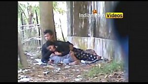 Outdoor gargle off mms of desi chicks with lover - Indian Porno Movies