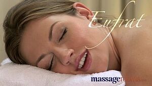Massage Rooms Supah steaming pebbles sensual make-out ends in 69er