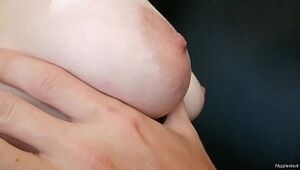 Hard nipple deep-throating and play