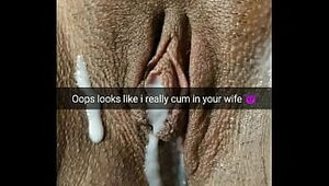 Hotwife spouse finally get muddy seconds with his wife in the end- Hotwife roleplay captions! - Milky Mari